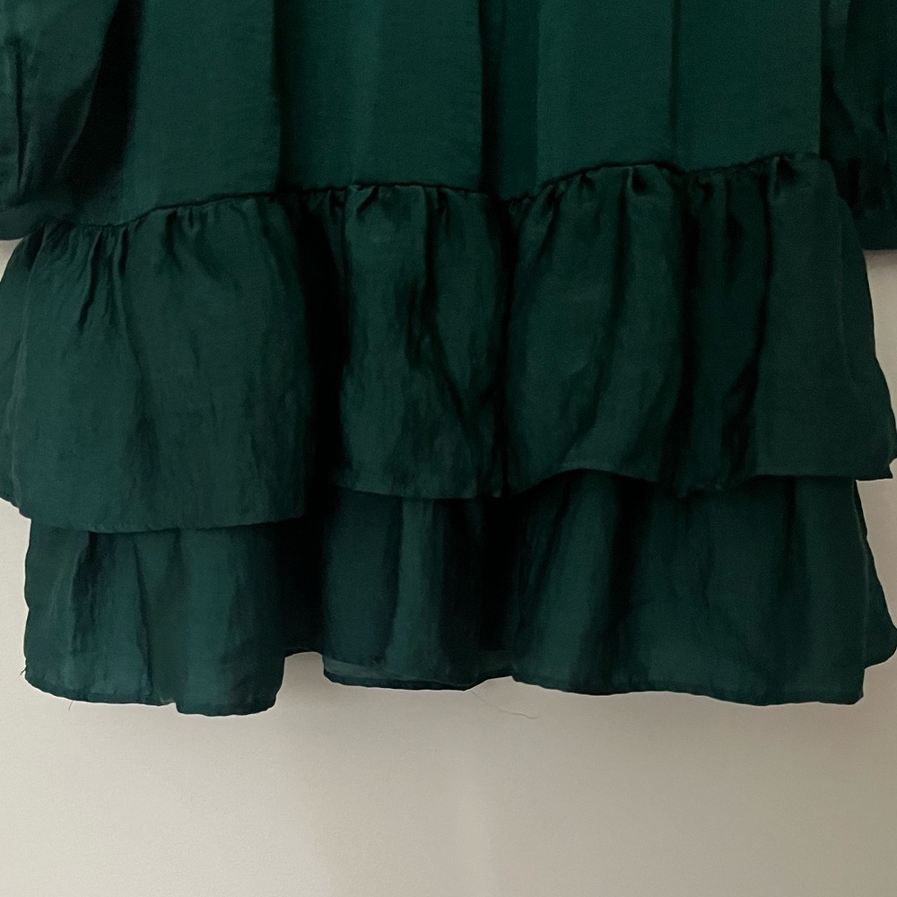 AQUA Ruffle Cocktail Dress - Picture 3 of 5